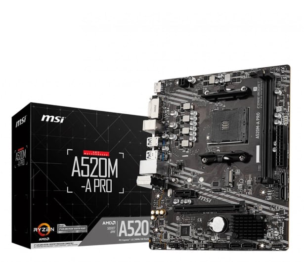 MSI A520M-A PRO - 587710 - zdjęcie